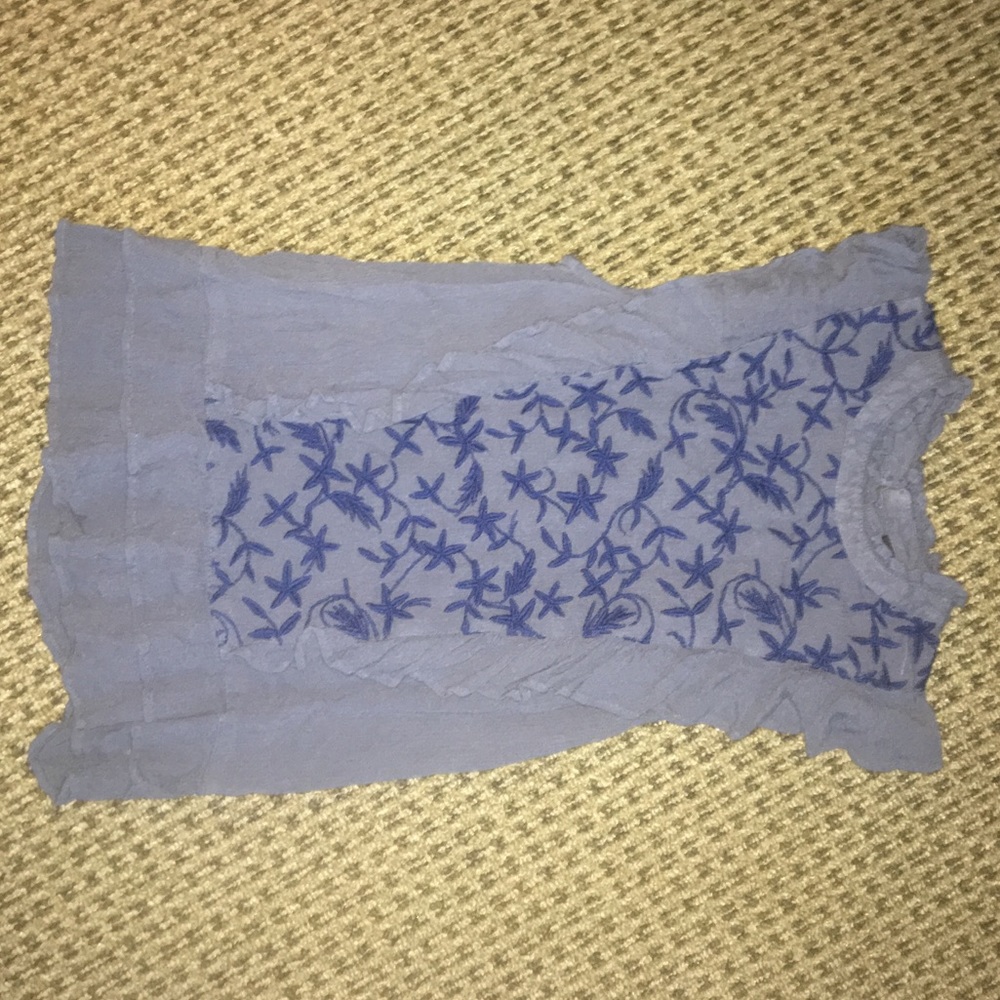 Ruffled blouse